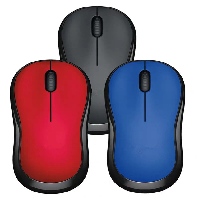 Foreign Trade M220 Wireless Optical Sensor Ergonomic Design Mouse Home Computer Peripherals Office Learning Gift Wholesale
