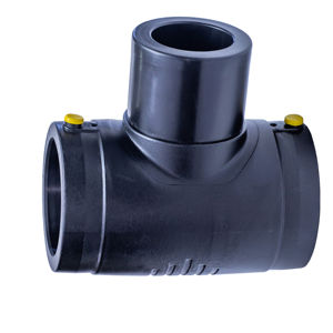 Ef HDPE sdr7.4 điện Fusion Chất lượng cao 75mm giảm <span class=keywords><strong>TEE</strong></span> phụ kiện đường ống mịn áp lực cao cung cấp nước đúc kỹ thuật - Product Image 1