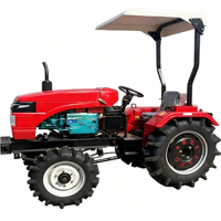 Tracteurs agricoles miniatures à quatre roues motrices 4x4 de 25 à 60 CV à transmission par engrenages pour vergers, prix direct usine, en promotion