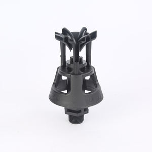 Aspersor de Jardín Automático de Plástico con Engranaje de 360 Grados y Alta Inclinación para Riego Agrícola - Product Image 2