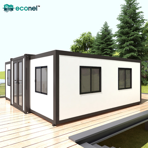 Cách điện 40ft 20ft đúc sẵn Di chuyển hiện đại mở rộng <span class=keywords><strong>container</strong></span> nhà 3 phòng ngủ prefab vận chuyển nhà di động - Product Image 3