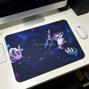 Alfombrilla de Escritorio Popular de Anime de 20*24*0.3CM con Diseño de Sebastian Michaelis y Ciel, Antideslizante, Personalizada, para Oficina y Hogar - Product Image 1