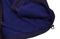 Manteau d'hiver en microfibre personnalisé pour hommes Bomber Veste coupe-vent