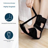 Attelle orthopédique transfrontalière réglable pour pied tombant, avec sangle d'étirement et support de cheville et de pied, pour usage nocturne, Classe III
