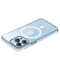 Téléphone intelligent magnétique iphone étui PC étui arrière pour iphone 15 étui de téléphone portable couverture de charge sans fil pour iphone 16