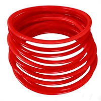 Anneaux en silicone imperméables pour fauteuils roulants, couvercles de protection colorés pour poussoirs, vente en gros du fabricant