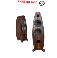 Enceintes T6 doubles de 6,5 pouces en bois, tour Hi-Fi passive pour home cinéma et audio de salon