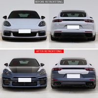 Modification et mise à niveau de la voiture 971 2017-2023, kit carrosserie 976, pare-chocs avant, pare-chocs arrière pour Panamera