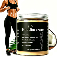 Crème Amincissante Bio 250g pour le Corps : Brûle-Graisse, Anti-Cellulite, Remodelage de la Taille et Crème Chaude pour le Corps – Vente en Gros