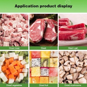 Thịt bò thịt lợn thương mại cắt cắt tươi gà vú khối Dicer Slicer tươi đông lạnh thịt Cube máy xúc xắc - Product Image 6