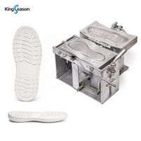Moule à chaussures en aluminium fixe à densité unique en PU, pour machine d'injection de PU chinoise