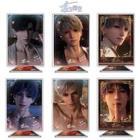 24 Styles Anime Figure Acrylique Standee Amour et Deepspace Sylus Xavier Zayne Rafayel Anime Acrylique Stand Plaque Modèle Décoration