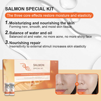 Kit ADN de saumon OEM PD&RN, ampoule réparatrice hydratante pour une peau éclatante, sérum 10 ml, soin coréen professionnel pour la beauté