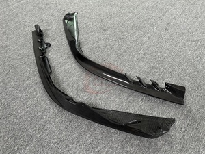 Ailerons de pare-chocs avant en fibre de carbone sèche de style OEM, séparateurs de pare-chocs avant pour <span class=keywords><strong>FERRARI</strong></span> <span class=keywords><strong>SF90</strong></span> - Product Image 2