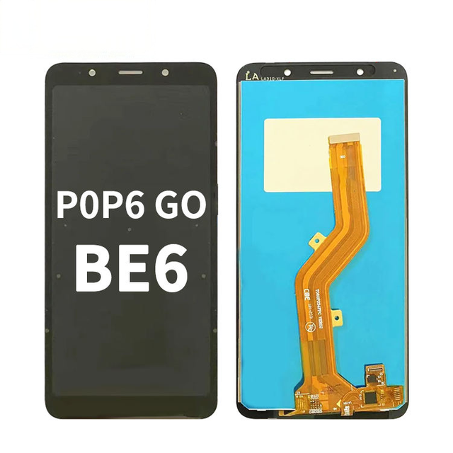 OEM Mobile Phone LCD Touch Screen Replacement for Tecno POP 6 GO/BE6j 6.0" 3 Year Warranty Compatible Models