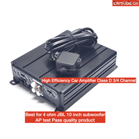 Amplificateur de haut-parleur de voiture SQ 4CH RMS 80W amplificateur de voiture gamme complète 4 canaux pic 2200W 3 canaux amplificateur de voiture classe D