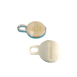 Tirette de fermeture éclair métallique pour sacs, 20 mm, à glissière déployable - Product Image 5
