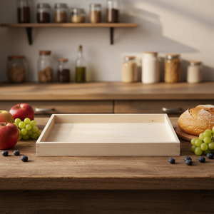 Liberoshopping Deegkneedplank Pasta-uitrolplank met antisliptraptrede (met rand 85x50) - Product Image 2