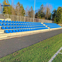 Siège Auto pliable en plastique, chaise de stade, avec éponge, vente en gros