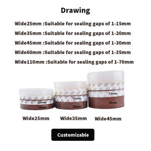 El más vendido, tira de sellado de <span class=keywords><strong>silicona</strong></span> 3M, sello Universal <span class=keywords><strong>para</strong></span> puertas y <span class=keywords><strong>ventanas</strong></span>, venta al por mayor de China, del fabricante, los mejores productos de goma - Product Image 2
