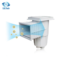 Écumeur de piscine ABS pour le nettoyage de la surface des piscines, des spas, des centres de villégiature et des installations aquatiques commerciales