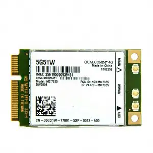 MC7355 4G E HSPA+ GSM GPRS โมดูลฝังตัว PCIE