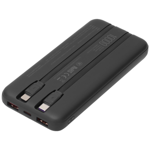 แบตสำรอง OEM 10000mAh ดีไซน์บางเฉียบ พร้อมหน้าจอแสดงผลแบบดิจิตอล สายชาร์จในตั<span class=keywords><strong>ว</strong></span>แบบคู่ (Type-C และ Lightning) รองรับ QC 22.5W สำหรับใช้งานกลางแจ้ง - Product Image 5