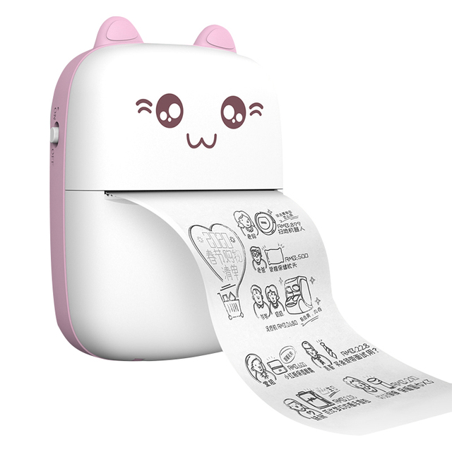 CE Marked Portable Thermal Mini Printer USB for OEM Brand for Home Use