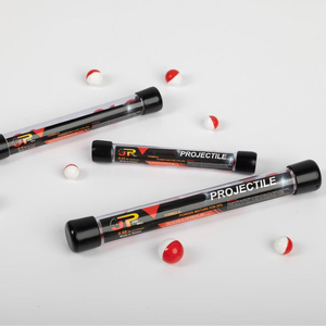 JP Taiwán-Paintball de polvo de entrenamiento redondo marcador de colores de bajo impacto de autodefensa-0.43Cal/0,50 Cal/0,68 Cal -(10 cuentas/tubo) - Product Image 2