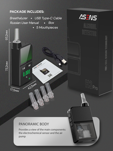 <span class=keywords><strong>Vente</strong></span> flash Testeur d'alcoolémie portable Alcoolmètre Facile à utiliser Testeurs d'alcoolémie Convient pour les fêtes personnelles et familiales - Product Image 3