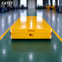 Chariot sans rail sur mesure certifié CE, châssis renforcé, charge équilibrée multi-roues pour atelier de stockage de grandes moules