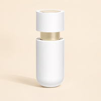 Nuevo juego de cuidado de la piel con bomba rotativa de 100ml botella de esencia de loción de agua de vidrio 50g botella cosmética de crema facial
