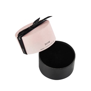Xi lanh hình dạng nhỏ giftbox các tông dễ thương quà tặng độc đáo Nhẫn cưới Vòng hộp đồ trang sức nhỏ giftbox với Ribbon - Product Image 1