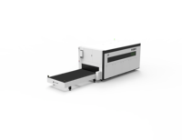 Découpeuse laser Tuosheng CNC TS-D3015 3000mm*1500mm à table interchangeable, série TS-TD avec protection intégrée et fonction de découpe en biseau