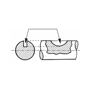 Fraises personnalisées ODM/OEM <span class=keywords><strong>Woodruff</strong></span> Key Slot pour fraiseuses CNC et manuelles - Product Image 2