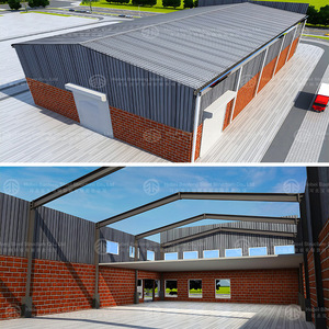 Bâtiment d'entrepôt en structure acier Baofeng 10m x 20m, construction rapide pour centres logistiques - Product Image 5