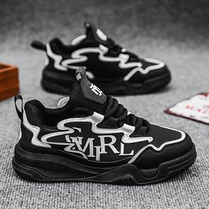 Zapatillas Deportivas Casuales de Diseño para Hombre, Transpirables, Cómodas, Duraderas, para Exteriores, en Negro, Blanco y Azul, 2026 - Product Image 2