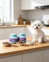 Complément alimentaire de santé multidimensionnel pour chats OEM/ODM : particules douces spéciales, huile de carpe, lécithine et vitamines pour le toilettage des chats