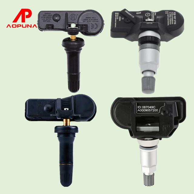 Tpms Tire Pressure Sensor 433 315 MHz OEM 13540600 PMV-107J 56053031AD 56029398AA 68241067AB 52933-C1100 A0009050030 5Q0907275B