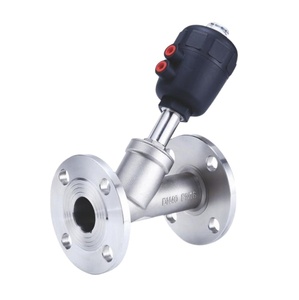 SS304 khí nén mặt bích góc van DN15 ~ DN80 chịu nhiệt độ cao y-loại shut-off van hơi van điều khiển khí nén - Product Image 1