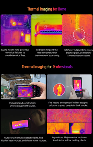 Blackview BV8900 <strong>Rugged</strong> <strong>Smartphone</strong> 6.5inch 8+256GB Android 13 Thermal Image Camera Night Vision Main 64MP 10000mAh Mobile Phones - Product Image 3