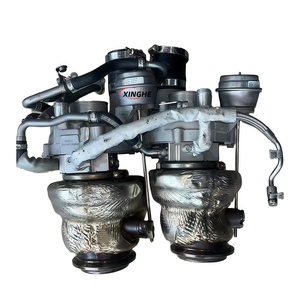 Pour Mercedes Benz M177 <span class=keywords><strong>AMG</strong></span> <span class=keywords><strong>C63</strong></span> haute puissance double turbocompresseur <span class=keywords><strong>AMG</strong></span> modèle <span class=keywords><strong>4</strong></span>.0T turbocompresseur d'occasion d'origine - Product Image 3