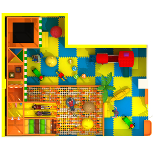 Équipement de jeu intérieur commercial pour tout-petits avec piscine à balles, construction en fibre de verre et acier pour les écoles et les centres commerciaux - Product Image 3