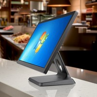 Sistem Layar PC KDS Dapur Berkualitas Tinggi 21 Inci, Sistem Mesin KDS Kantin yang Dapat Disesuaikan, Layar Sentuh All in One PC