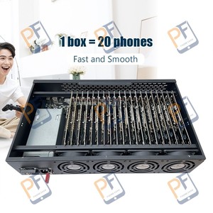 Caja de conexión HoweVis para teléfonos móviles USB/OTG, 1 dispositivo con 20 teléfonos móviles para <span class=keywords><strong>Samsung</strong></span> N5+ S8+ N8+ S9+ N9+ S10+ - Product Image 2