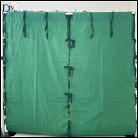 Dinding Bunga Mawar Sutra Buatan Alas Kain Putih Hijau 120x240cm Simulasi Tinggi Dekorasi Latar Belakang Pernikahan