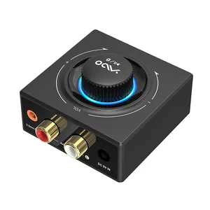 Miglior Mini adattatore Audio senza fili AUX portatile con ricevitore Stereo 5.2 Bluetooth per il sistema Audio di Streaming musicale