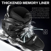 Patins à roulettes en fibre de carbone personnalisables pour adultes et enfants, professionnels, pour le freestyle agressif et le slalom, légers, pour hommes