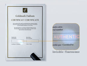 Papel DE SEGURIDAD A4 con marca de agua <span class=keywords><strong>Hilo</strong></span> DE SEGURIDAD Fibra <span class=keywords><strong>Invisible</strong></span> Uv para certificado Marca de agua de seguridad Etiqueta de Certificado de embalaje - Product Image 6