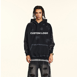 Sudadera con Capucha y Logotipo Personalizado, Estampado Bonito, 100% Algodón, ODM, Sudadera de Primavera para Hombre, Uso Diario Escolar e Informal - Product Image 1